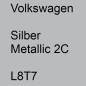 Preview: Volkswagen, Silber Metallic 2C, L8T7.